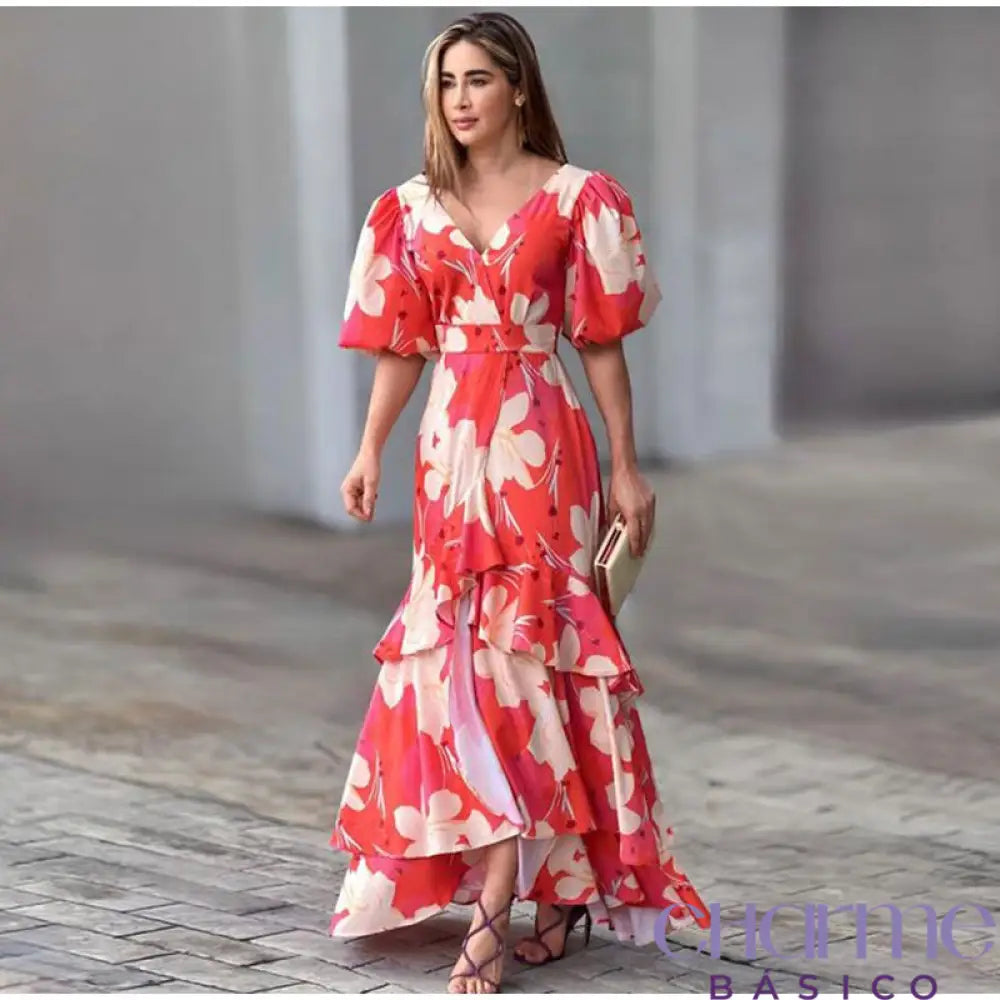 Vestido Feminino Soltinho Para o Verão - Primavera