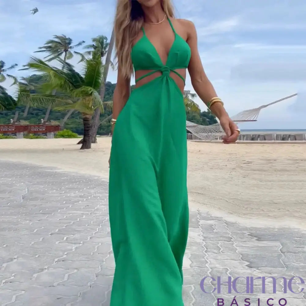 Vestido Feminino Para Praia - Occo