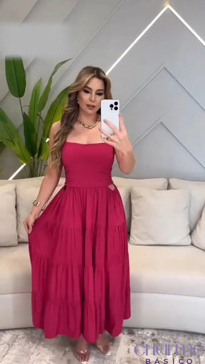 Vestido Bella Rosa – Charme e Delicadeza para Qualquer Ocasião!