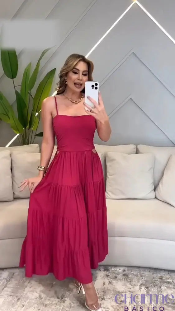 Vestido Bella Rosa – Charme e Delicadeza para Qualquer Ocasião!